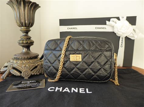 chanel mini reissue black|Chanel 2.55 reissue vintage.